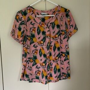 C&C California pink blouse